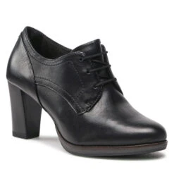 Chaussures Basses Tamaris 1-23300-29 Black Leather 003