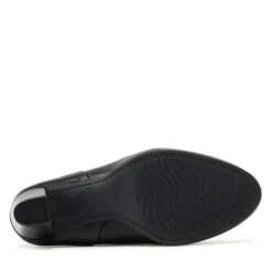 Chaussures Basses Tamaris 1-23300-29 Black Leather 003 -CHAUSSURES Soldes chaussures basses tamaris 1 23300 29 black leather 003 3