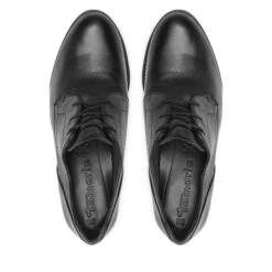 Chaussures Basses Tamaris 1-23300-29 Black Leather 003 -CHAUSSURES Soldes chaussures basses tamaris 1 23300 29 black leather 003 4