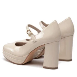 Chaussures Basses Tamaris 1-24405-29 Ivory Patent 432 -CHAUSSURES Soldes chaussures basses tamaris 1 24405 29 ivory patent 432 2