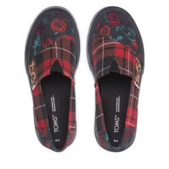 Chaussures Basses Toms Alpargata Combat Low 10018922 Lava Multi Tartan -CHAUSSURES Soldes chaussures basses toms alpargata combat low 10018922 lava multi tartan 4