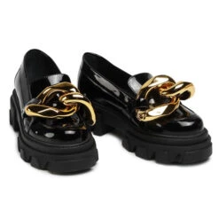 Chunky Loafers Carinii B5976 037-000-000-E33 -CHAUSSURES Soldes chunky loafers carinii b5976 037 000 000 e33 4