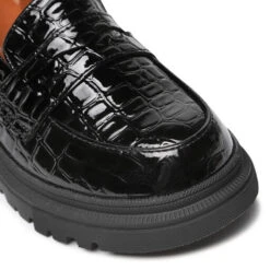 Chunky Loafers DeeZee CS5819-02 Black -CHAUSSURES Soldes chunky loafers deezee cs5819 02 black 5