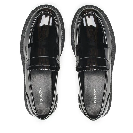 Chunky Loafers DeeZee H101201-01 Black 5 Chunky Loafers DeeZee H101201-01 Black – Image 5