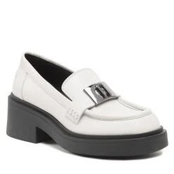 Chunky Loafers Furla College YF58FCG-WU0000-1843S-1-004-20-AL Marshamallow/Nero
