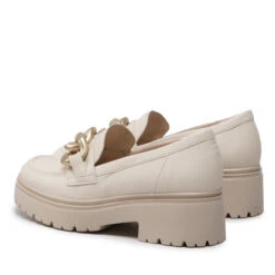 Chunky Loafers Gabor 95.230.22 Panna (Gold Mat) -CHAUSSURES Soldes chunky loafers gabor 95 230 22 panna gold mat 2