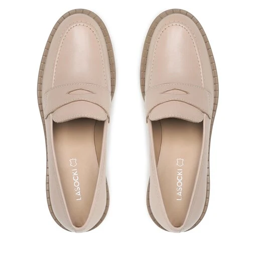 Chunky Loafers Lasocki WB-RONA-01 Beige 5 Chunky Loafers Lasocki WB-RONA-01 Beige – Image 5