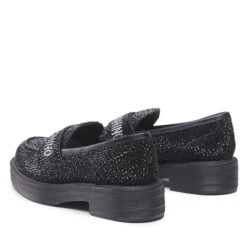 Chunky Loafers LOVE MOSCHINO JA10044G1GIGA000 Nero -CHAUSSURES Soldes chunky loafers love moschino ja10044g1giga000 nero 2