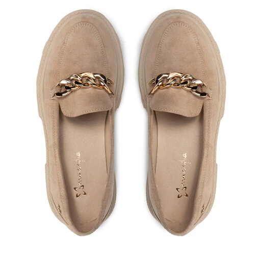 Chunky Loafers Maciejka 2850J-04/00-1 Beż Zamsz 6 Chunky Loafers Maciejka 2850J-04/00-1 Beż Zamsz – Image 6