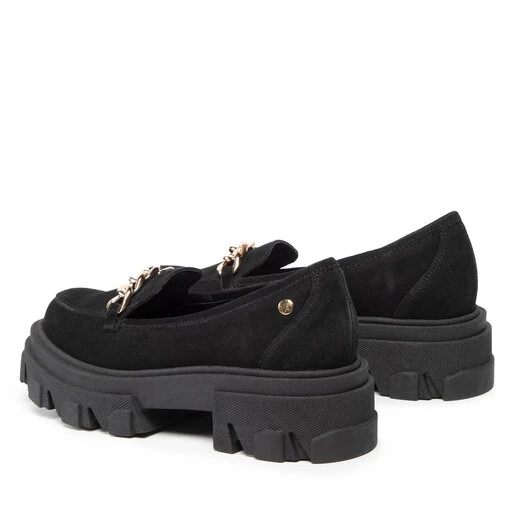 Chunky Loafers Maciejka 2850J-20/00-1 Czarny Zamsz 3 Chunky Loafers Maciejka 2850J-20/00-1 Czarny Zamsz – Image 3
