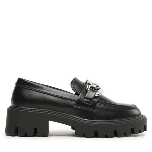 Chunky Loafers ONLY Shoes Onlbetty 15288062 Black/Silver 2 Chunky Loafers ONLY Shoes Onlbetty 15288062 Black/Silver – Image 2