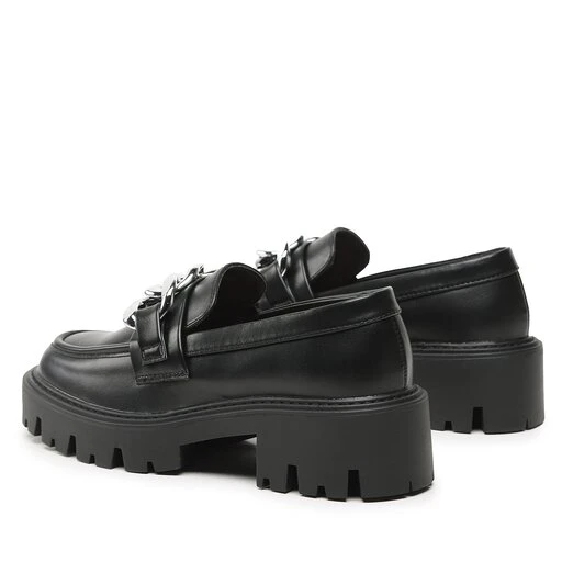 Chunky Loafers ONLY Shoes Onlbetty 15288062 Black/Silver 4 Chunky Loafers ONLY Shoes Onlbetty 15288062 Black/Silver – Image 4