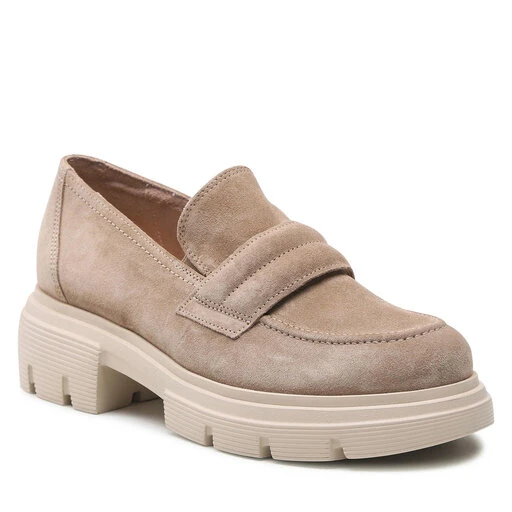 Chunky Loafers Paul Green 2977-01 Grain 1 Chunky Loafers Paul Green 2977-01 Grain