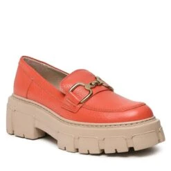 Chunky Loafers Ryłko C2R28 Pomarańczowy 151