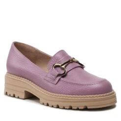 Chunky Loafers Ryłko E2R17_BV Fioletowy 4ST