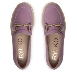 Chunky Loafers Ryłko E2R17_BV Fioletowy 4ST -CHAUSSURES Soldes chunky loafers rylko e2r17 bv fioletowy 4st 4