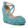 Espadrilles Alma En Pena V23500 Suede Turquoise -CHAUSSURES Soldes espadrilles alma en pena v23500 suede turquoise