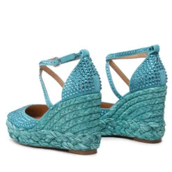 Espadrilles Alma En Pena V23500 Suede Turquoise -CHAUSSURES Soldes espadrilles alma en pena v23500 suede turquoise 2