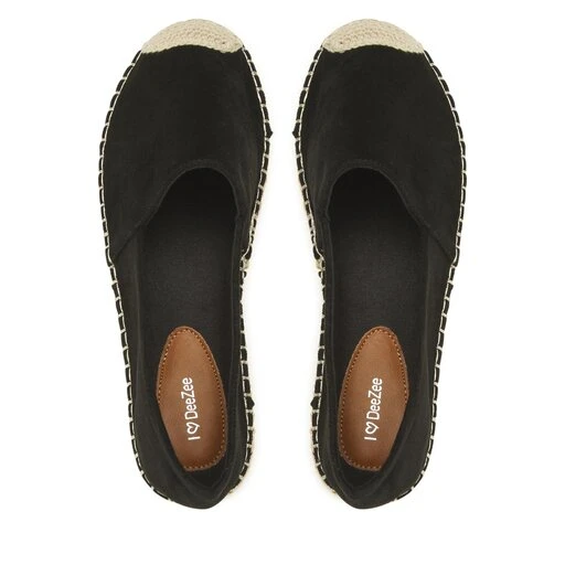 Espadrilles DeeZee WSS20459-02 Black 5 Espadrilles DeeZee WSS20459-02 Black – Image 5