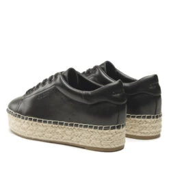 Espadrilles Guess Malee FL6MLE LEA14 BLACK -CHAUSSURES Soldes espadrilles guess malee fl6mle lea14 black 2