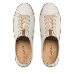 Espadrilles Lasocki WI16-BENTA-01 White -CHAUSSURES Soldes espadrilles lasocki wi16 benta 01 white 3 4