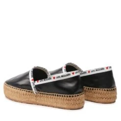 Espadrilles LOVE MOSCHINO JA10323G1GIA0000 Nero -CHAUSSURES Soldes espadrilles love moschino ja10323g1gia0000 nero 2