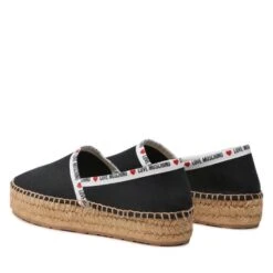Espadrilles LOVE MOSCHINO JA10323G1GJH0000 Nero 7 Espadrilles LOVE MOSCHINO JA10323G1GJH0000 Nero -CHAUSSURES Soldes espadrilles love moschino ja10323g1gjh0000 nero 2