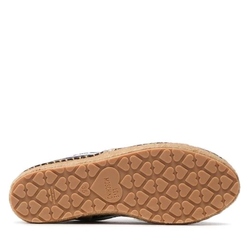 Espadrilles LOVE MOSCHINO JA10323G1GJH0000 Nero 4 Espadrilles LOVE MOSCHINO JA10323G1GJH0000 Nero – Image 4