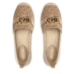 Espadrilles MICHAEL Michael Kors Rory Espadrille 40R3ROFP2L Camel -CHAUSSURES Soldes espadrilles michael michael kors rory espadrille 40r3rofp2l camel 4