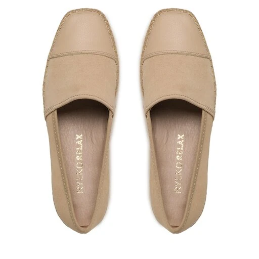 Espadrilles Ryłko E1NC9_AV Beżowy 4SR 5 Espadrilles Ryłko E1NC9_AV Beżowy 4SR – Image 5