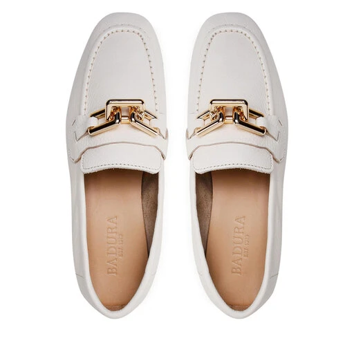 Loafers Badura 7307 White 6 Loafers Badura 7307 White – Image 6