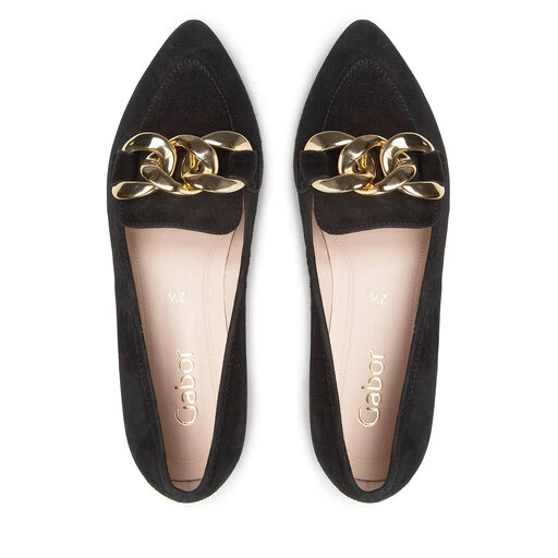 Loafers Gabor 91.301.17 Schwarz(Gold) 5 Loafers Gabor 91.301.17 Schwarz(Gold) – Image 5