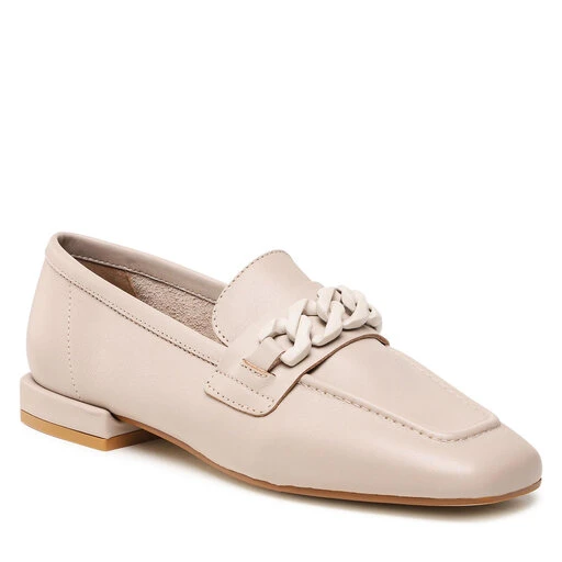 Loafers Gino Rossi E22-21470NAP Beige 1 Loafers Gino Rossi E22-21470NAP Beige