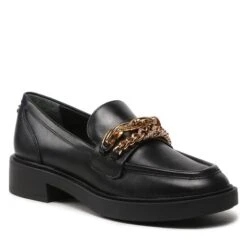 Loafers Guess Kabele FL5KBL LEA14 BLACK