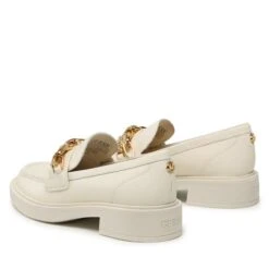 Loafers Guess Kabele FL5KBL LEA14 CREAM -CHAUSSURES Soldes loafers guess kabele fl5kbl lea14 cream 2