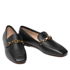 Loafers Guess Marta FL6MRT LEA14 BLACK -CHAUSSURES Soldes loafers guess marta fl6mrt lea14 black 4