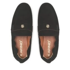 Loafers Karino 4410/003-P Czarny/Welur -CHAUSSURES Soldes loafers karino 4410 003 p czarny welur 4