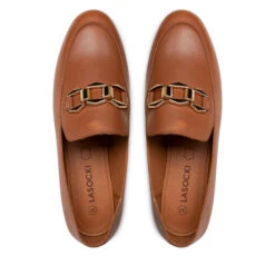 Loafers Lasocki WI16-ZARA-02 Camel 1 -CHAUSSURES Soldes loafers lasocki wi16 zara 02 camel 1 5