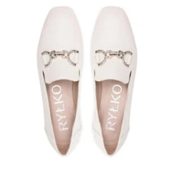 Loafers Ryłko A1P95_B Kremowy 6NJ 11 Loafers Ryłko A1P95_B Kremowy 6NJ -CHAUSSURES Soldes loafers rylko a1p95 b kremowy 6nj 5