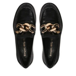Loafers Ryłko G1R24 Czarny 6NA -CHAUSSURES Soldes loafers rylko g1r24 czarny 6na 4