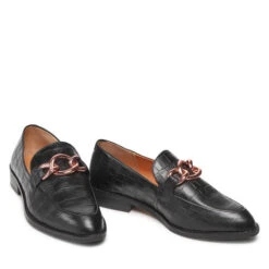 Loafers Sergio Bardi RST-LAMIA-13SB Black -CHAUSSURES Soldes loafers sergio bardi rst lamia 13sb black 4