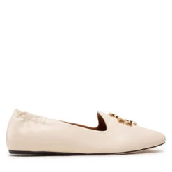 Loafers Tory Burch Eleanor Loafer 84922 New Cream 122 7 Loafers Tory Burch Eleanor Loafer 84922 New Cream 122 -CHAUSSURES Soldes loafers tory burch eleanor loafer 84922 new cream 122 1