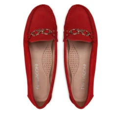 Mocassins Baldaccini 1593500 Czerwony Zamsz -CHAUSSURES Soldes mocassins baldaccini 1593500 czerwony zamsz 4