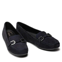 Mocassins Geox D Annytah Moc A D84BMA 00032 C4007 Dk Blue -CHAUSSURES Soldes mocassins geox d annytah moc a d84bma 00032 c4007 dk blue 4