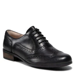 Richelieus & Derbies Clarks Hamble Oak 203467134 Black Leather