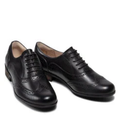 Richelieus & Derbies Clarks Hamble Oak 203467134 Black Leather -CHAUSSURES Soldes richelieus derbies clarks hamble oak 203467134 black leather 4